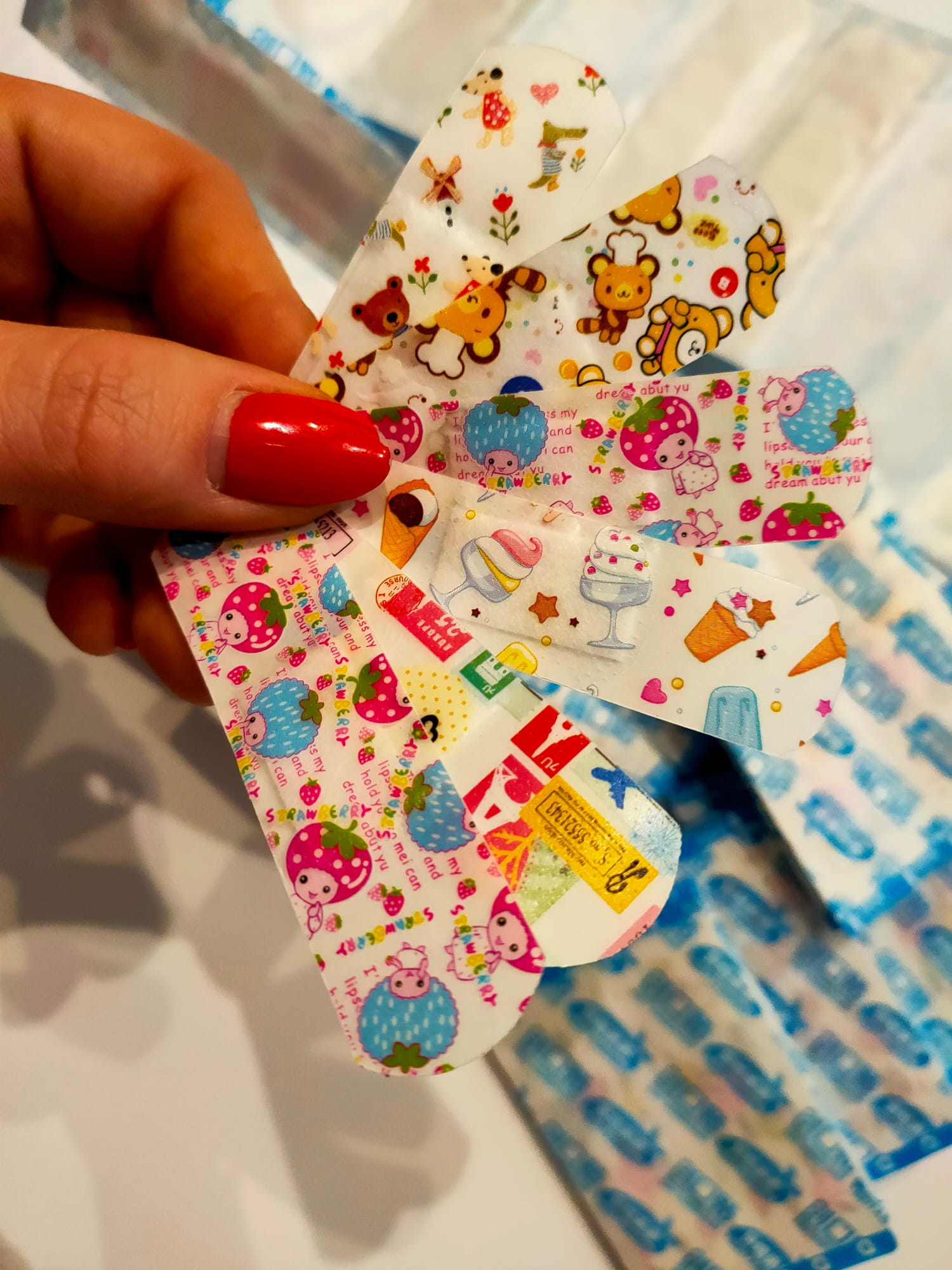 120 sztuk wodoodpornych plasterków dziecięcych