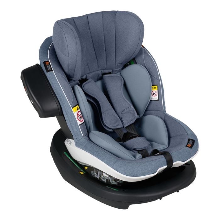 BeSafe IZi Modular X1 i-Size - fotelik samochodowy od 61 do 105 cm do 18 kg-Niebieski Melange
