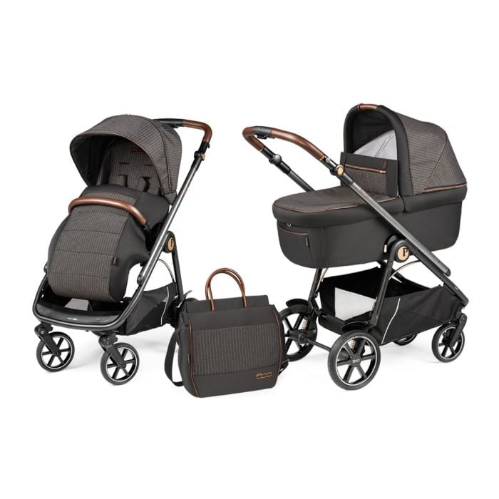 Peg Perego Veloce - uniwersalny wózek głęboko-spacerowyz torbą gratis-Fiat 500