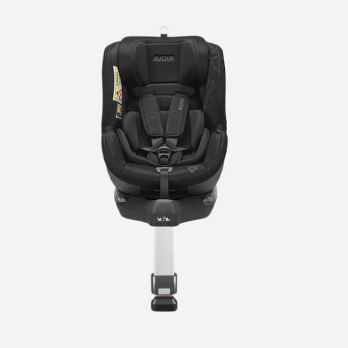 Avova Sperber-Fix 61 - fotelik dla dzieci od 61 do 105 cm wzrostu-Pearl Black