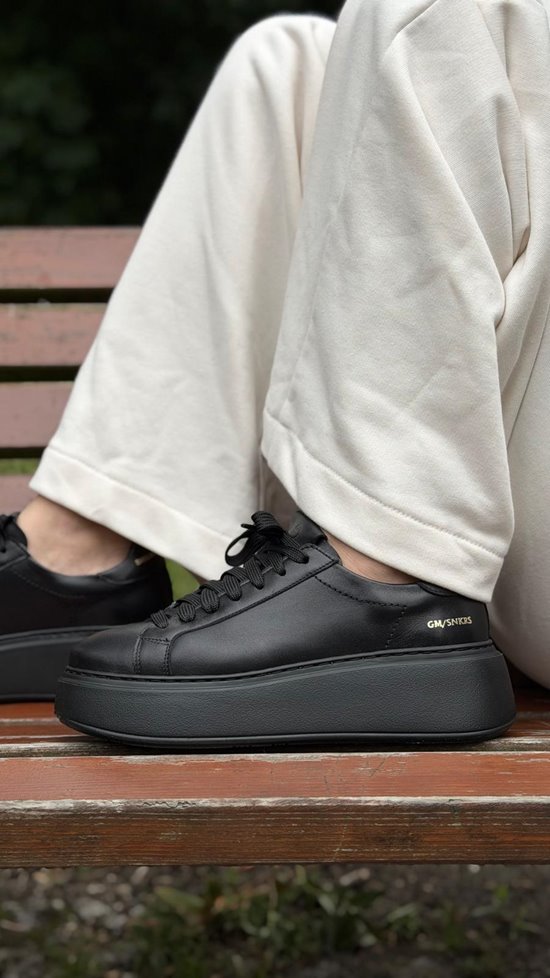 Sneakersy SN41 - 1/ N Czarny lico