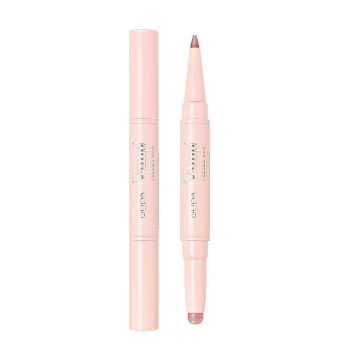 PUPA Milano Vamp! Creamy Duo Pomadka i konturówka do ust - 016 Warm Rose, 1 g