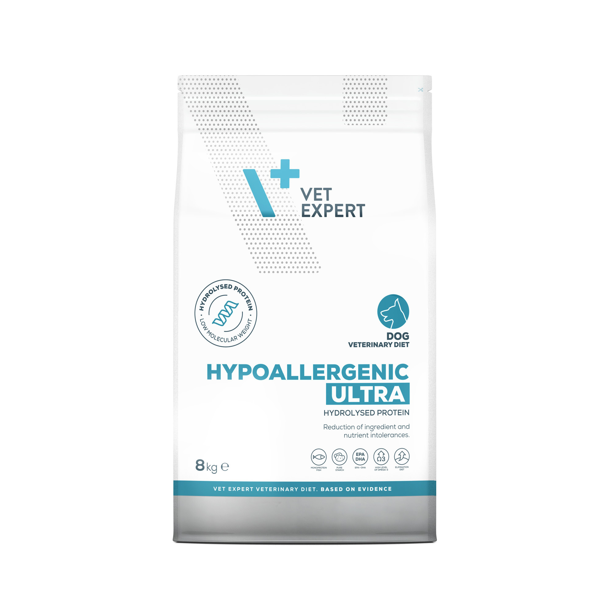 VET EXPERT Hypoallergenic Ultra | 8kg | Karma Weterynaryjna dla Psa | Sucha