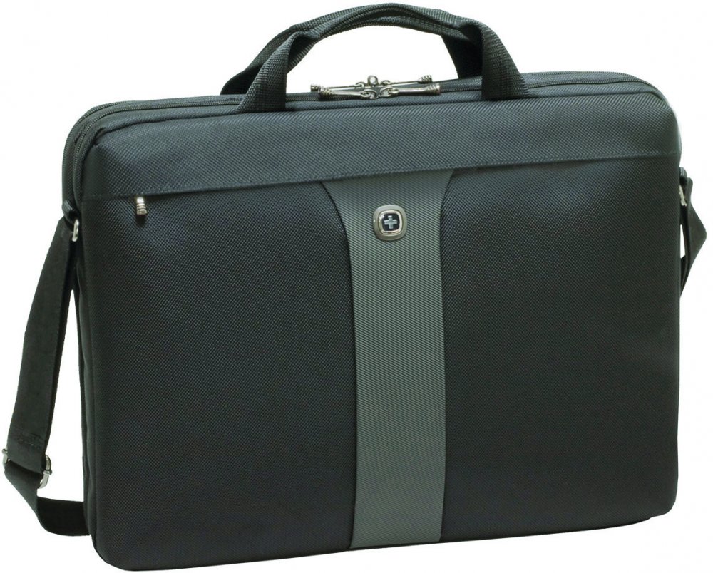 Torba na laptopa Wenger Slim Legacy, do 17" czarny