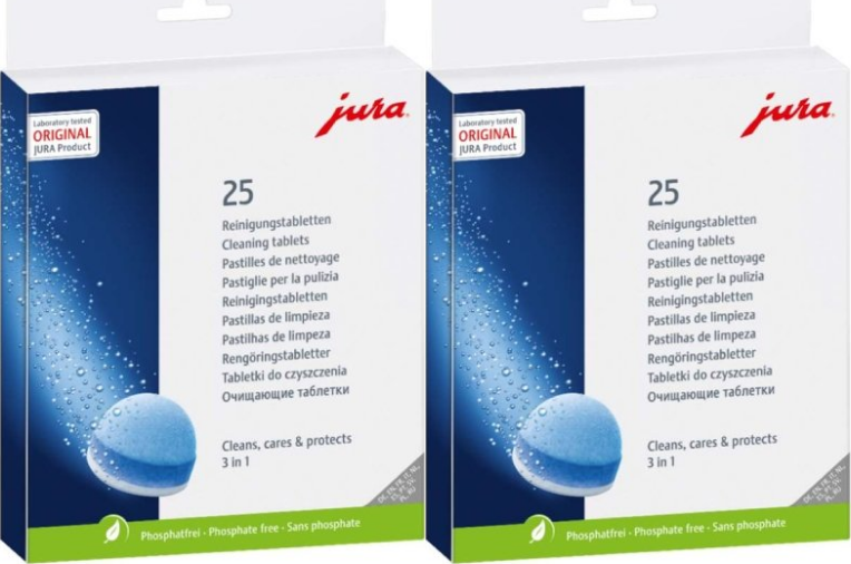 Tabletki czyszczące Jura 25045 do ekspresu, 25 szt.