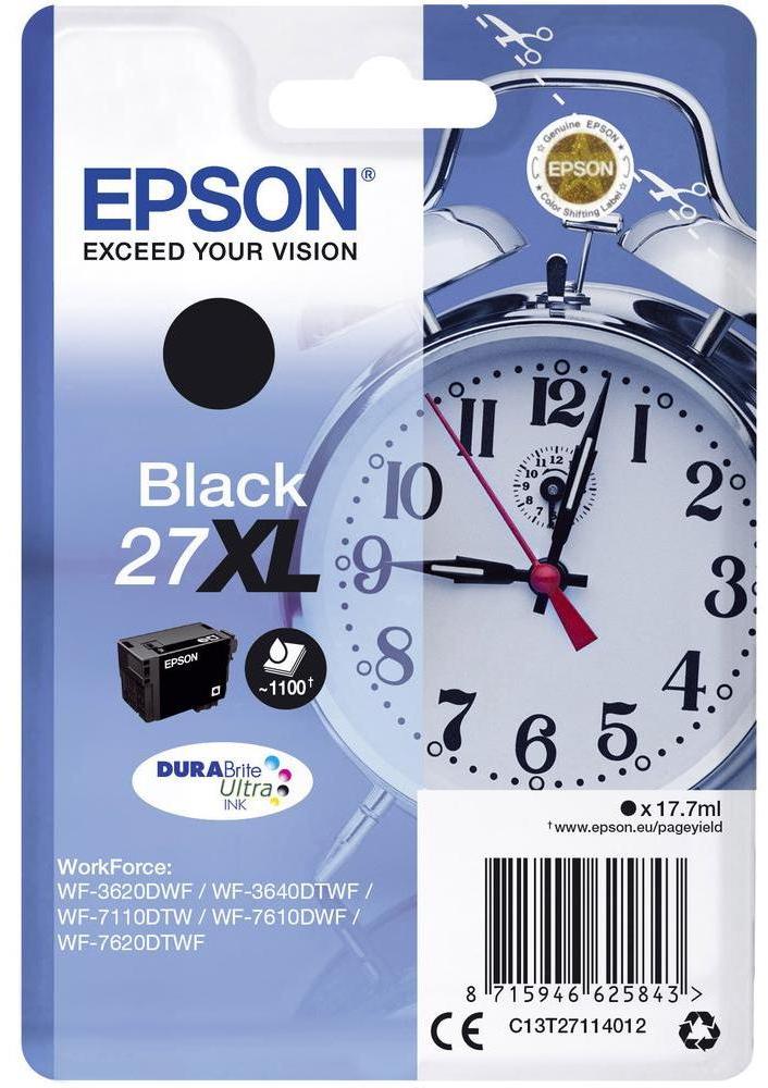 Tusz do drukarki Epson T2711 XL (C13T27114012) 17,7 ml – czarny