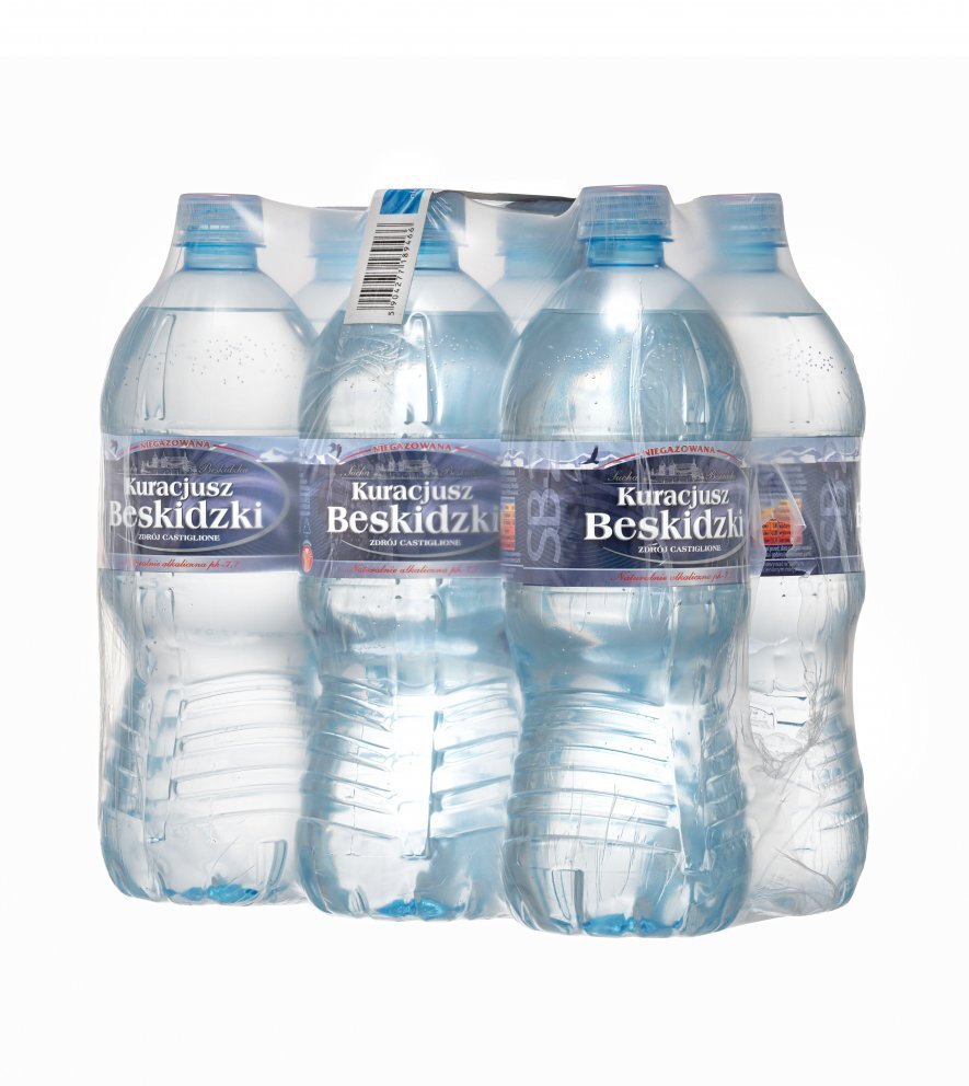 Kuracjusz Beskidzki woda niegazowana 1 l butelka PET