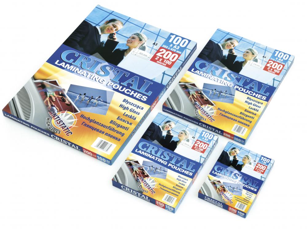 Folia do laminowania Argo A3 303x426 mm 2x80 μm antystatyczna 100 szt