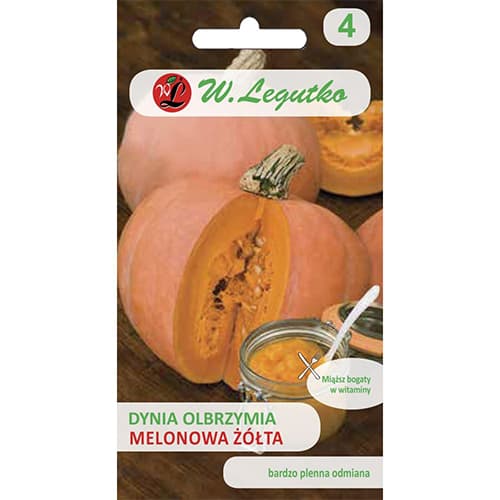 1 pac, Dovleac Melonowa - Semințe: Mod de ambalare: 3 g