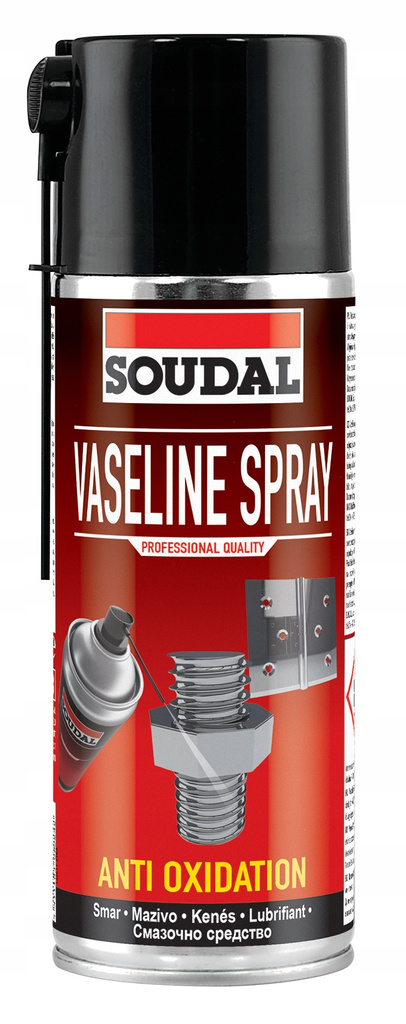 Preparat smarujący VASELINE SPRAY 400 ml Soudal
