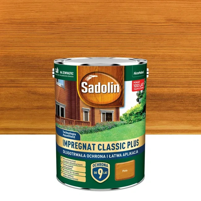 Impregnat wodny Sadolin Classic Plus 4,5L Pinia