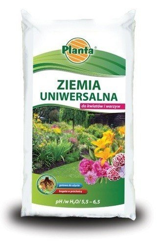Ziemia uniwersalna do kwiatów i warzyw 50L Planta