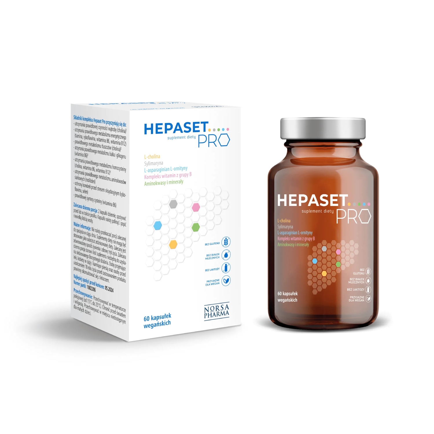 Hepaset pro, 60 kapsułek