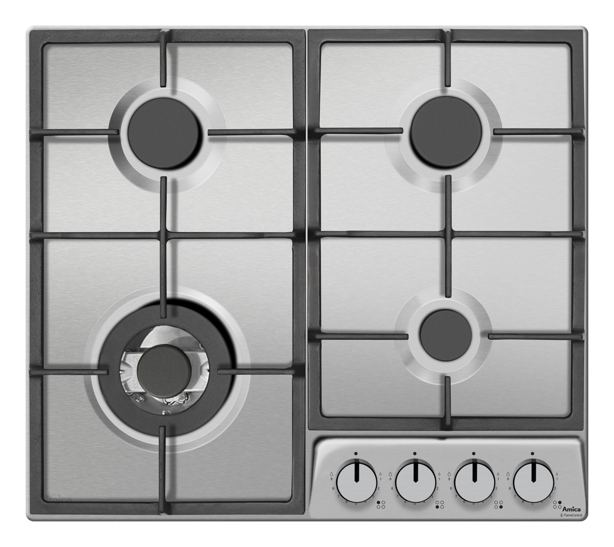 Płyta gazowa Amica PGD6101ApR Inox do zabudowy