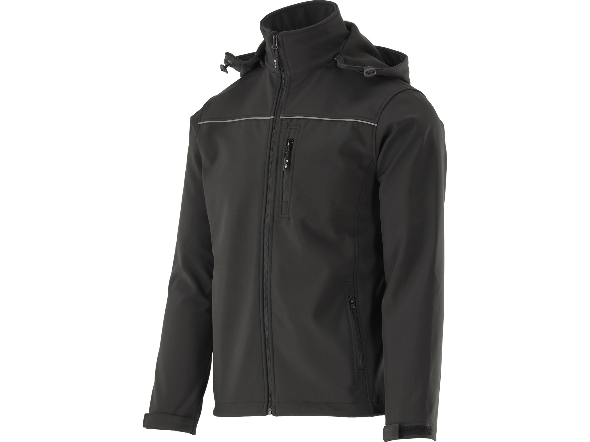 Kurtka softshell YATO z kapturem wodoodporna czarna męska rozmiar XL YT-79553