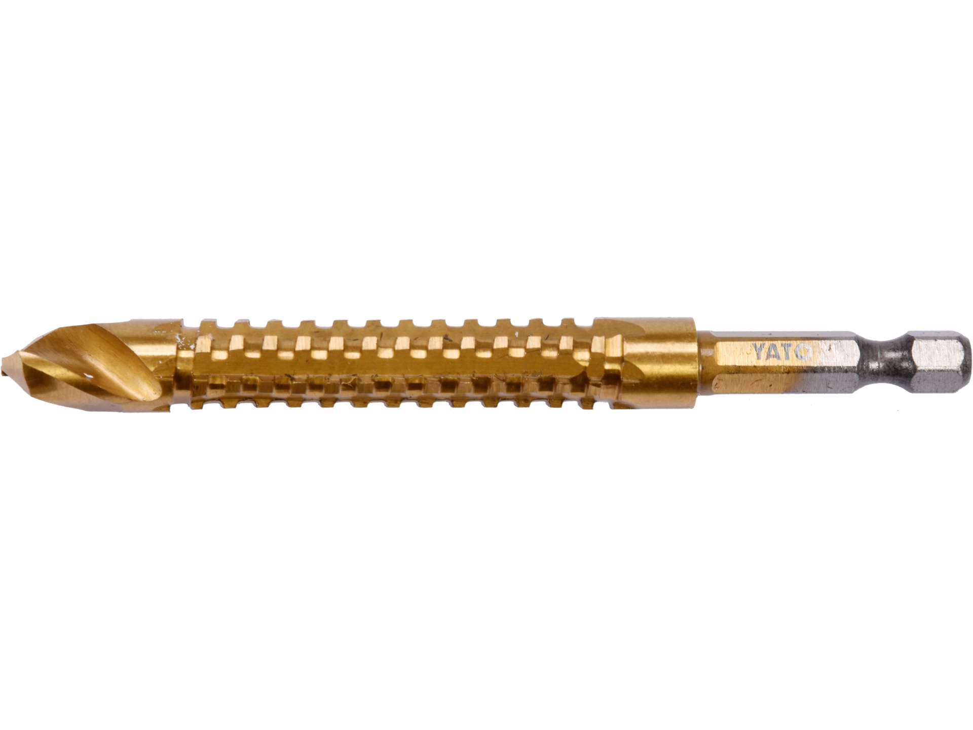 Wiertło frezujące do metalu YATO 10mm HSS tin uchwyt sześciokątny YT-44828