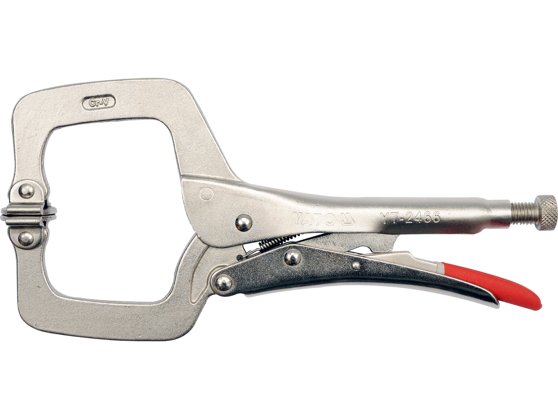 Szczypce zaciskowe spawalnicze YATO morsa typ C 280mm regulowane YT-2466