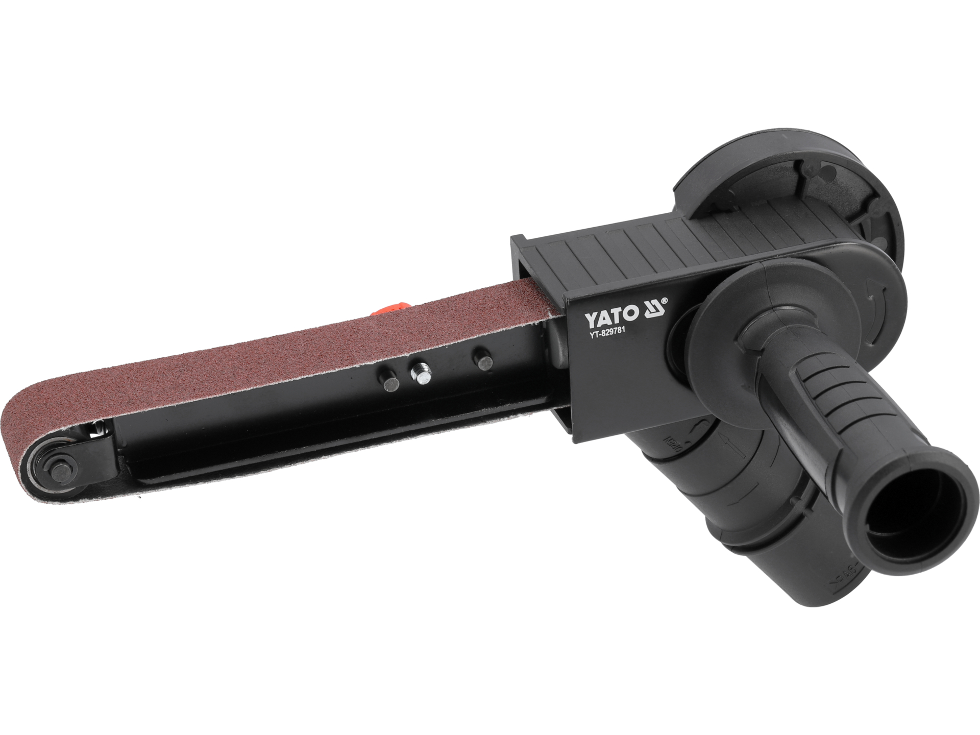 Pilnik taśmowy YATO przystawka na szlifierkę kątową 125mm gwint M14 YT-829781