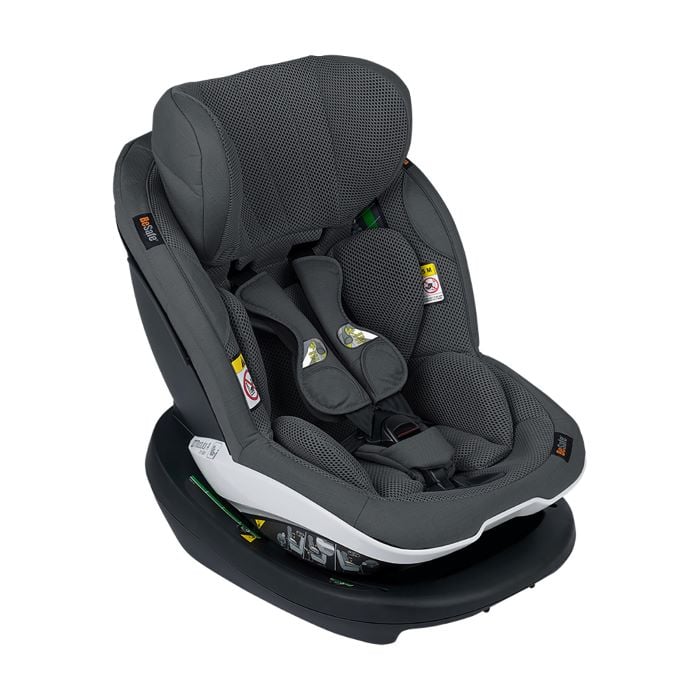 BeSafe Izi Modular A X1 i-Size - fotelik samochodowy dla dzieci od 61 do 105 cm wzrostu, do 18 kg-Antracyt Mesh