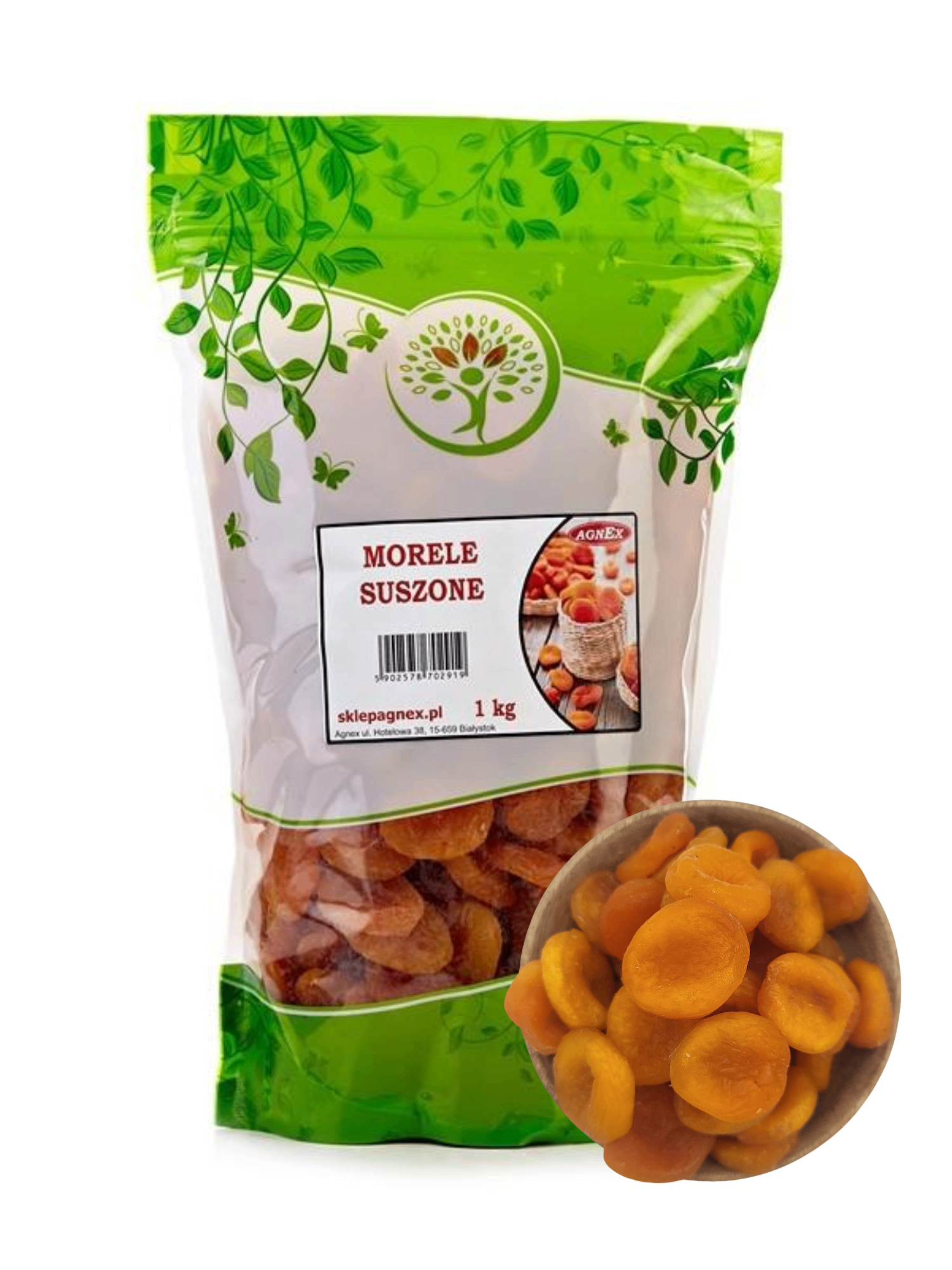 Morele suszone 1 kg