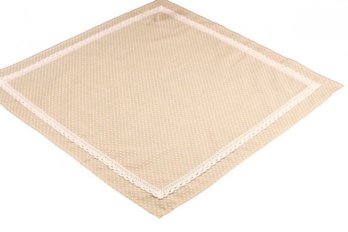Obrus Napoli 85x85 wz. 4162 Kolor: Odcień lnu