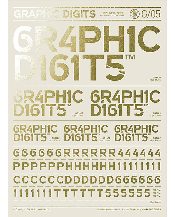 Graphic Digits. Interpreting Numbers in Graphic Form