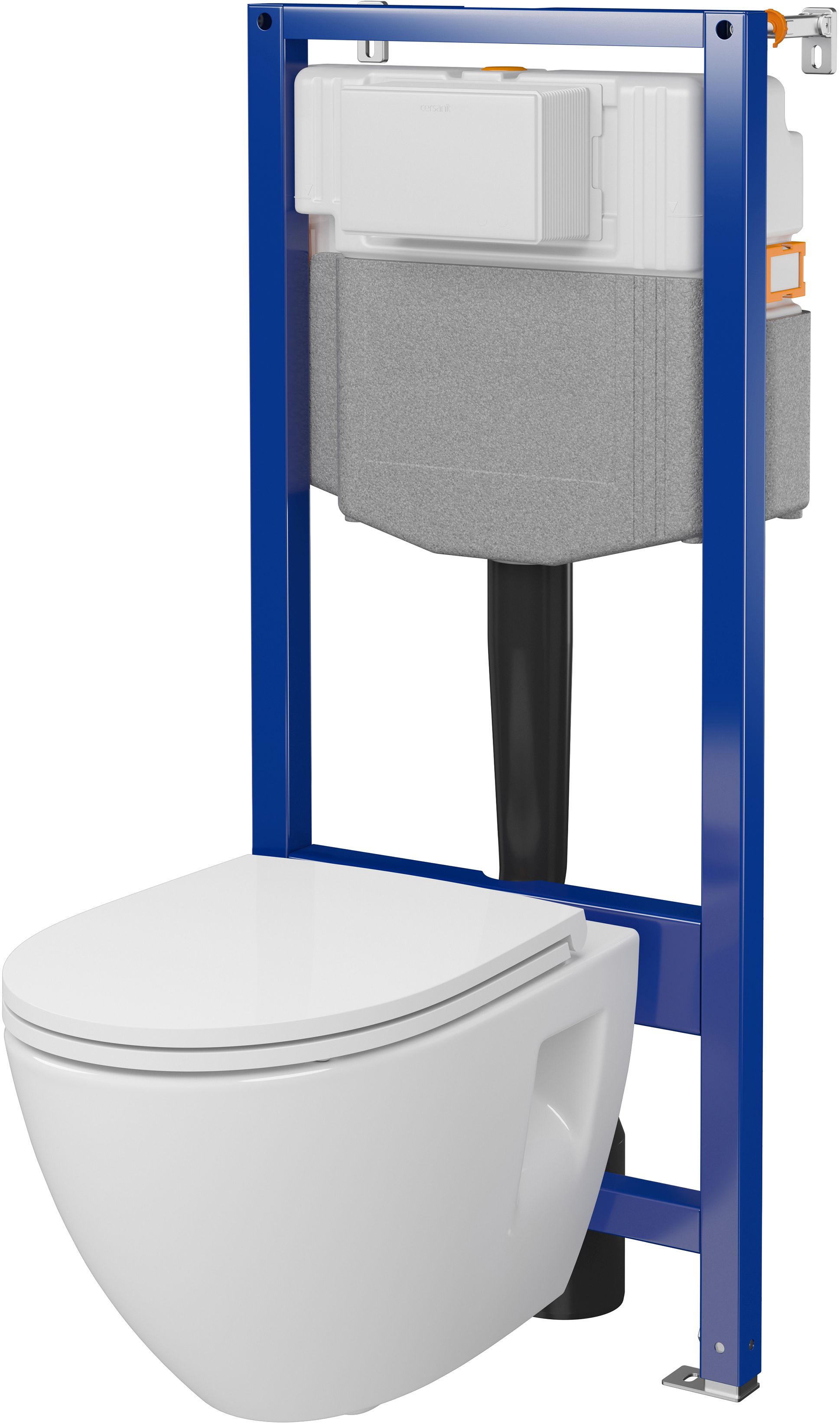 Darmowa Dostawa - Zestaw WC stelaż z miską i deską Cersanit Moduo S4027002