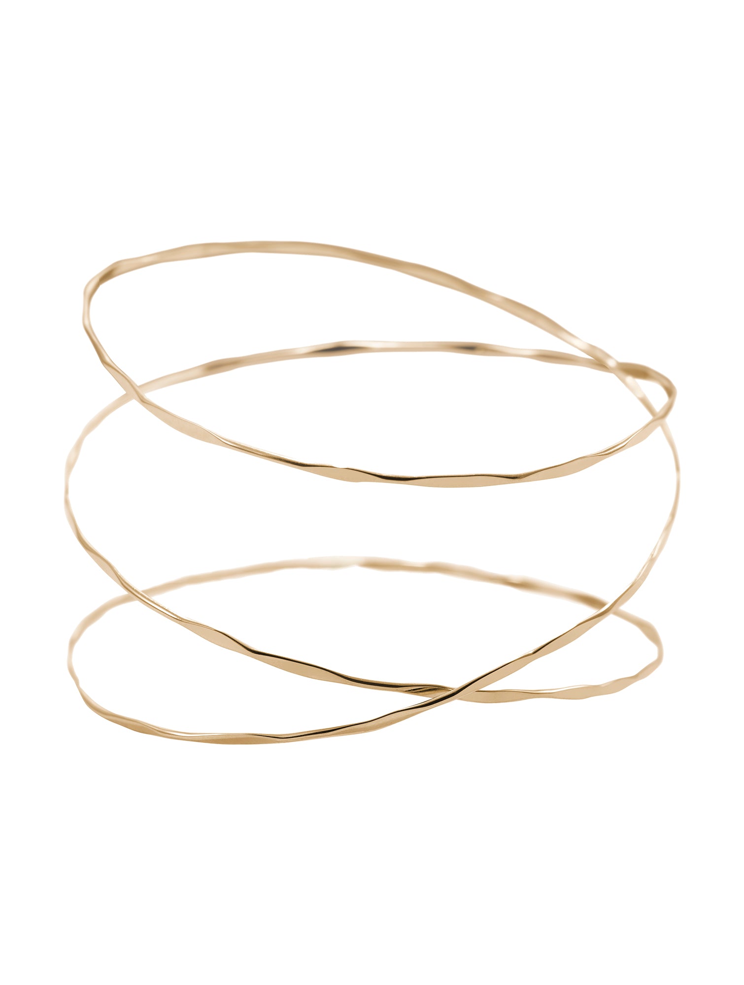Orbita Bracelet N°3 - potrójna bransoletka o nieregularnej formie