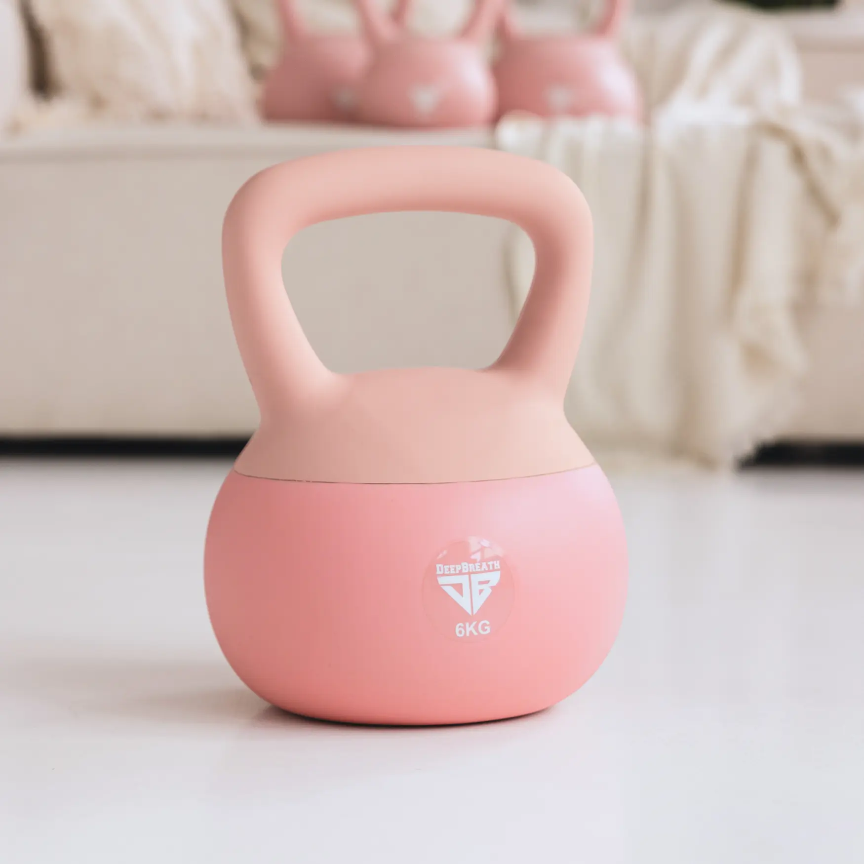 Kettlebell miękki - Pink - Deep Breath