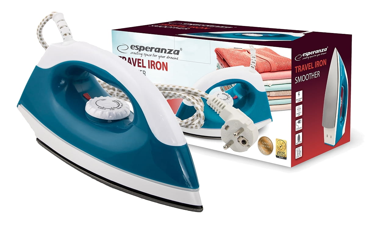 ESPERANZA Żelazko EHI001 SMOOTHER turystyczne 1200W - Henryx24