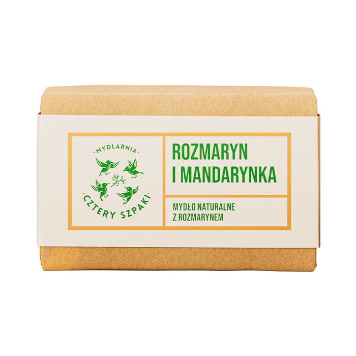 4 Szpaki mydło Rozmaryn i Mandarynka