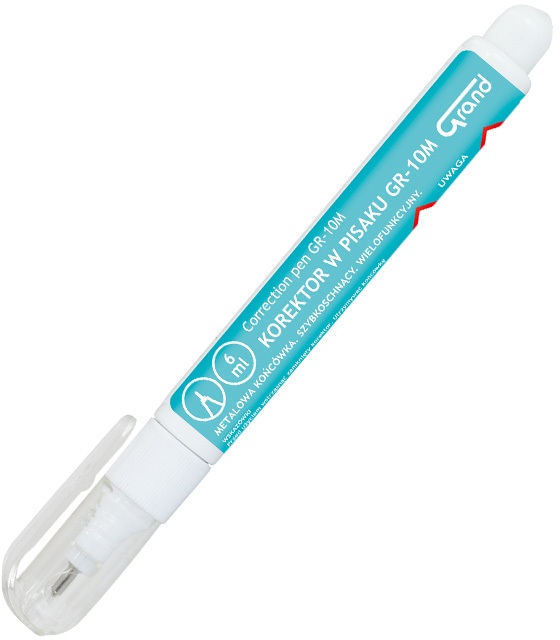 Grand Korektor w piórze GR-10M, 6 ml