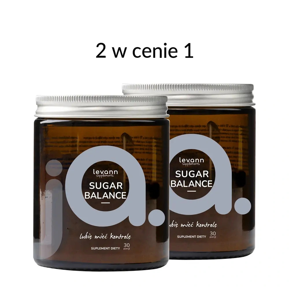 Levann Supplements "jA" Sugar Balance Powder, 30 porcji x2
