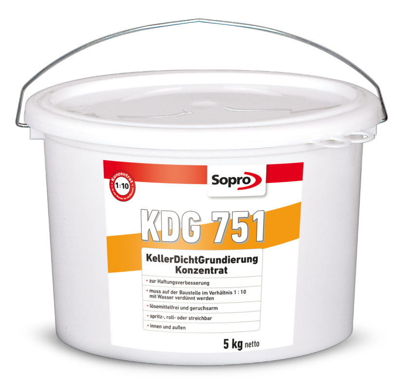 Bitumiczny podkład gruntujący KDG 751 Sopro 5kg