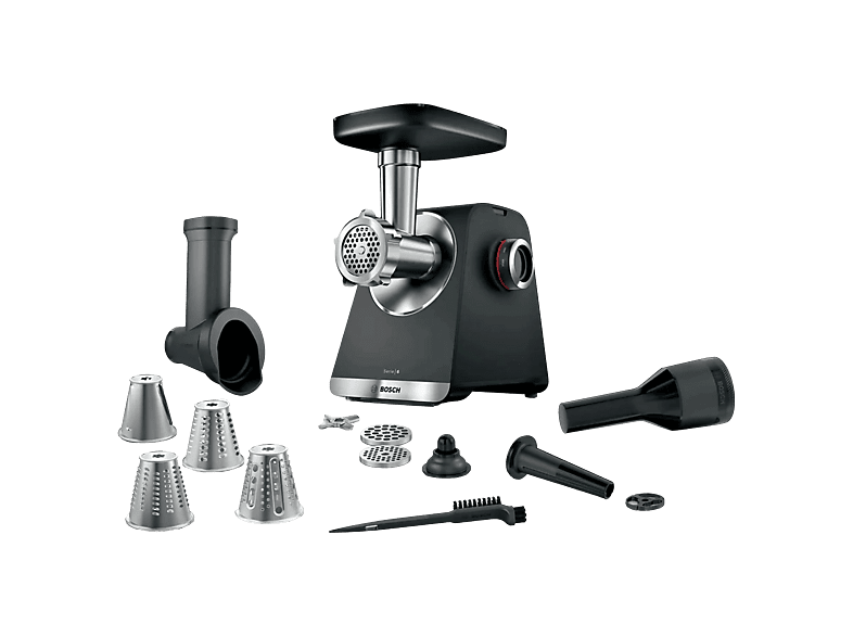 Maszynka do mięsa BOSCH MFWS640B Serie 6 MultiPower 2100 W Czarny