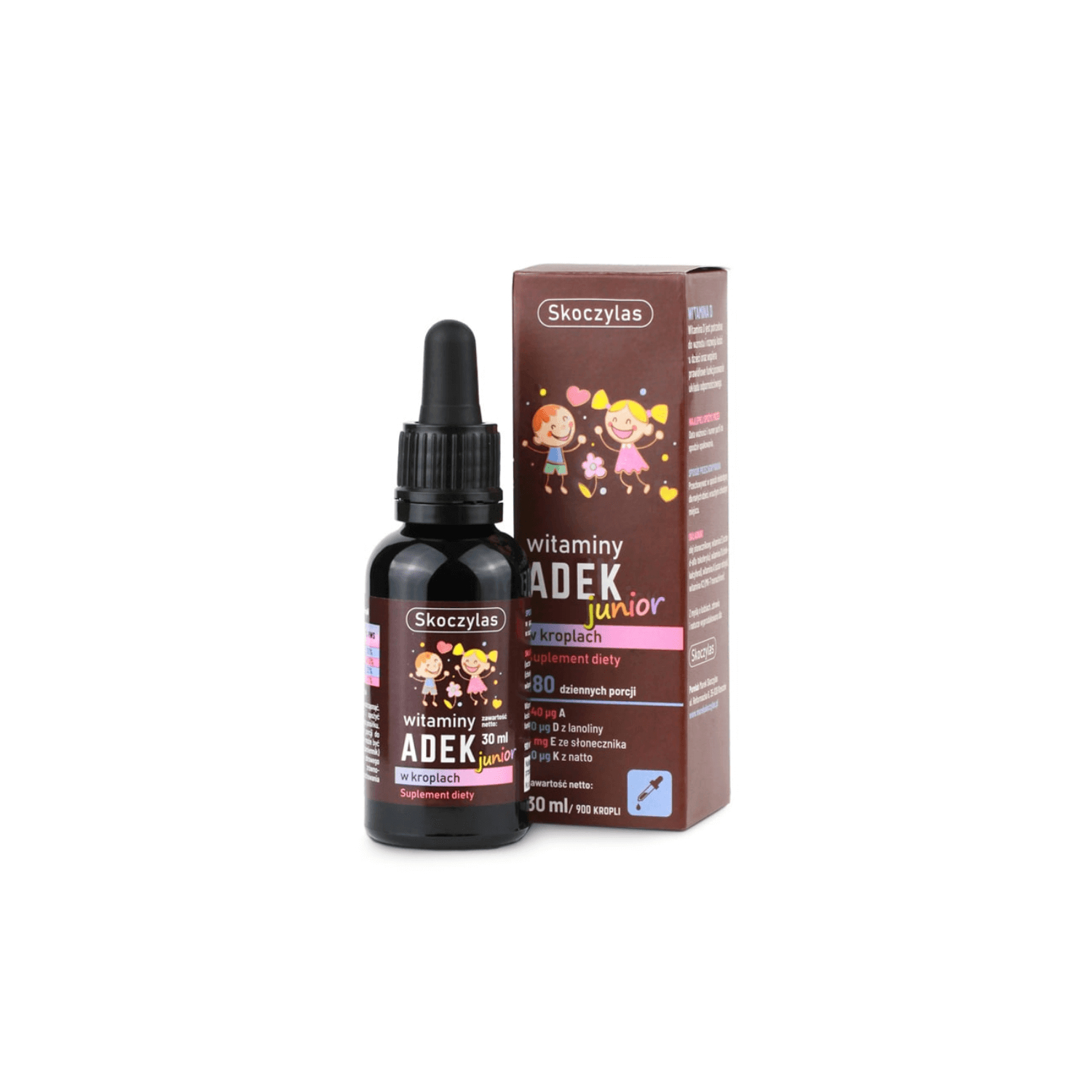 Skoczylas witamina adek junior, krople, 30 ml