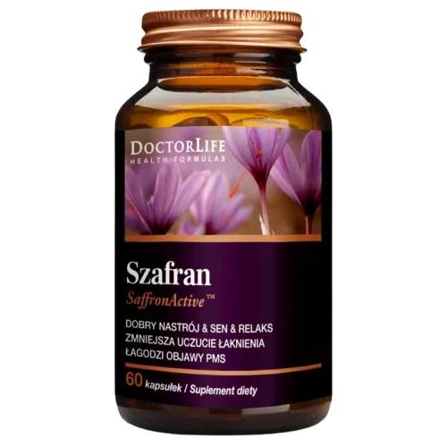 Doctor life szafran safr'inside, 60 kapsułek