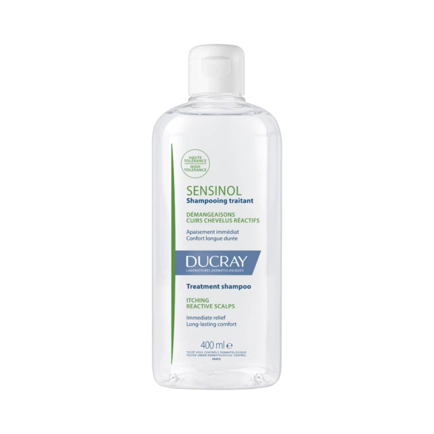 Ducray sensinol - szampon do mycia włosów, 400 ml