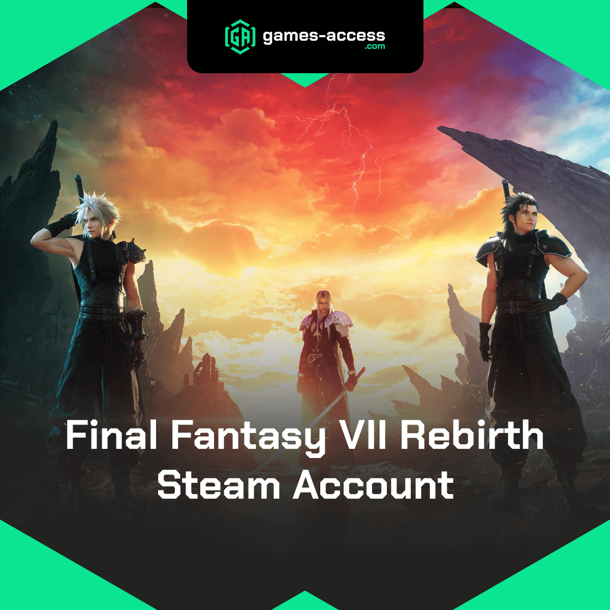 Final Fantasy VII Rebirth PC Steam Account – Offline Access