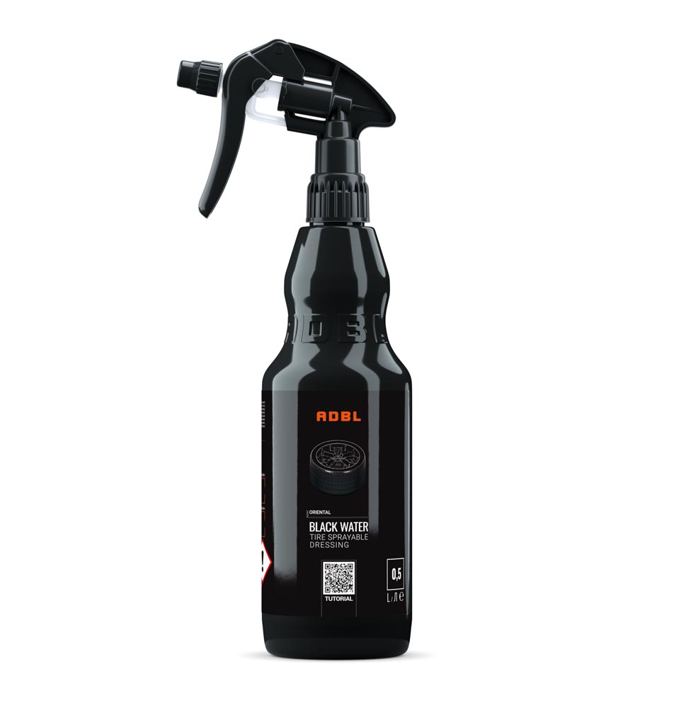 ADBL Black Water 500ml - dressing, nabłyszczacz do opon w sprayu