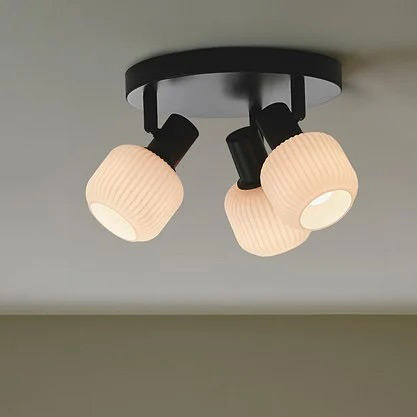 Nordlux Milford lampa podsufitowa 3x25 W czarna 2412606003 - Wysyłka w 24h