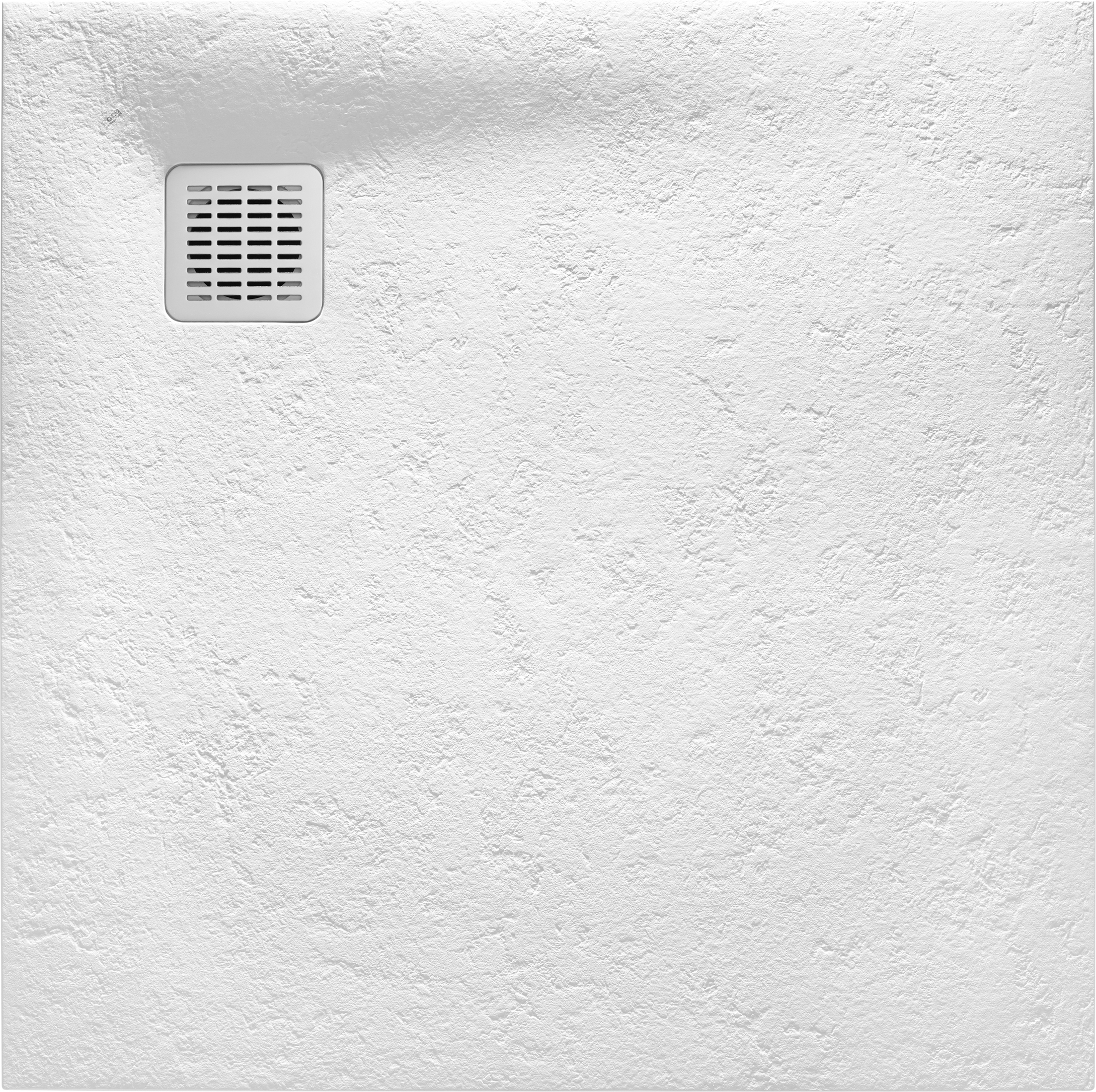 Roca Terran brodzik 100x100 cm kwadratowy kompozyt Stonex biały AP1033E83E801100