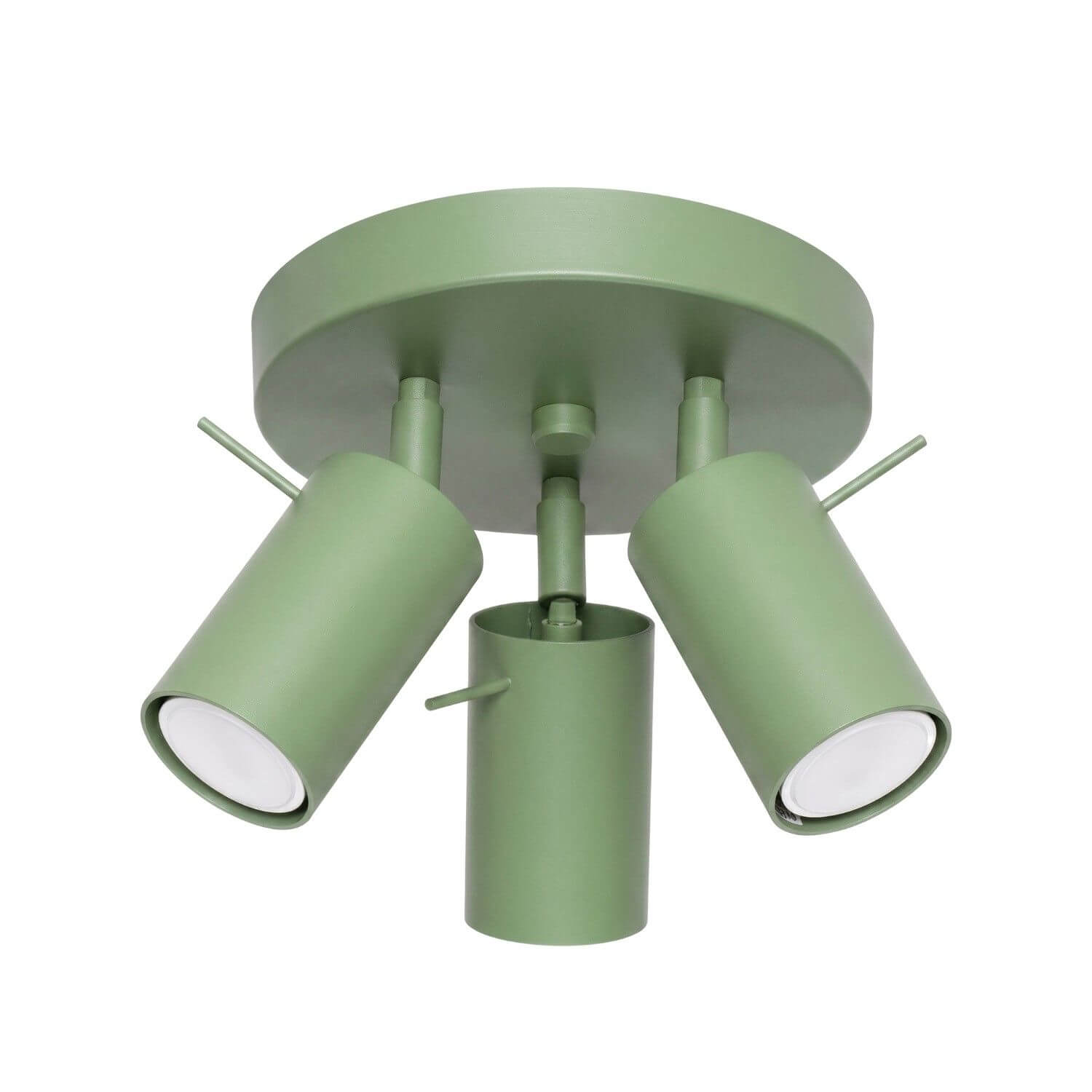 Sollux Lighting Ring plafon 3x10 W zielony SL.2180