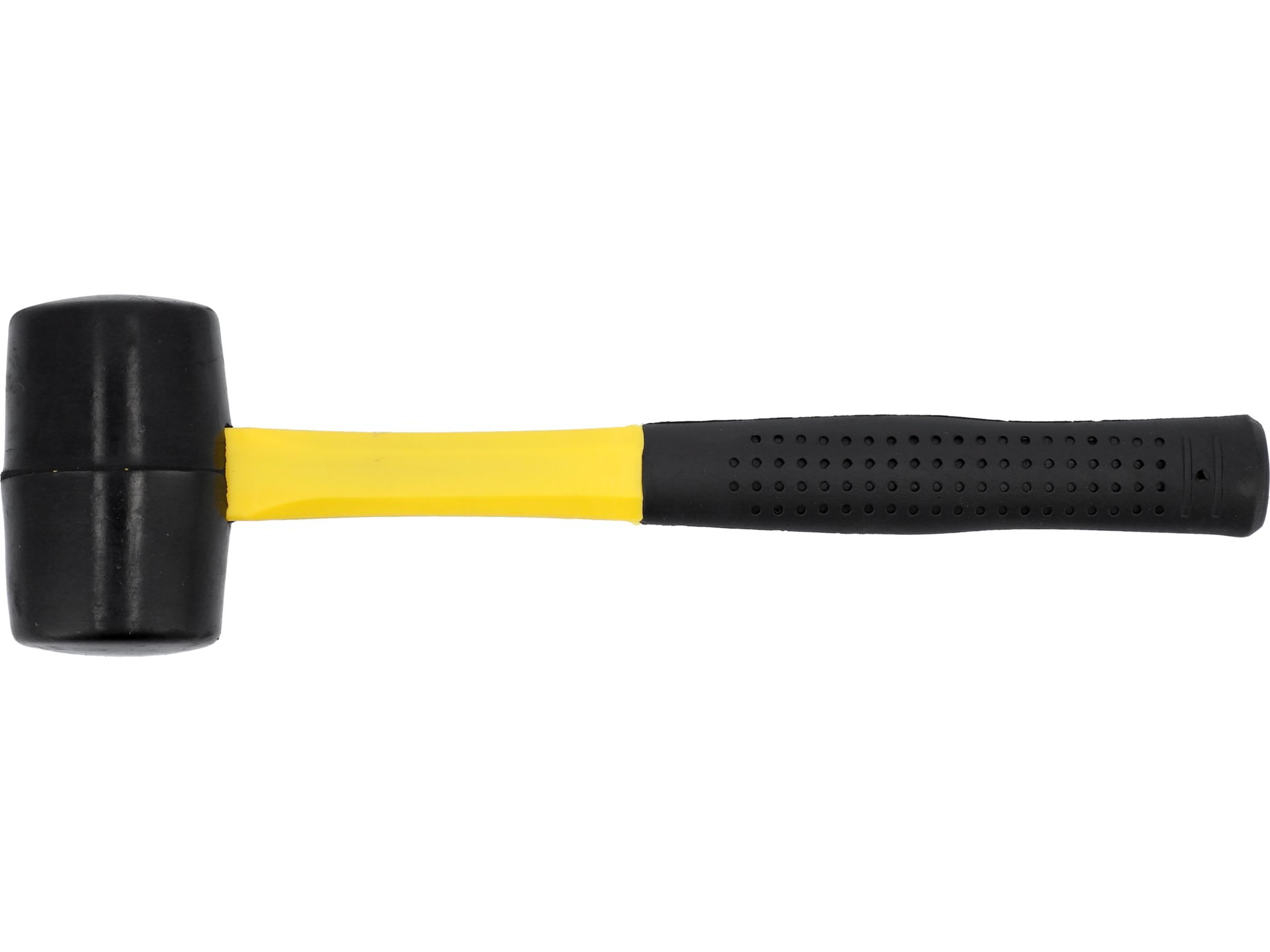 Młotek gumowy VOREL 370g antypoślizgowy trzonek z tworzywa 45mm 33535