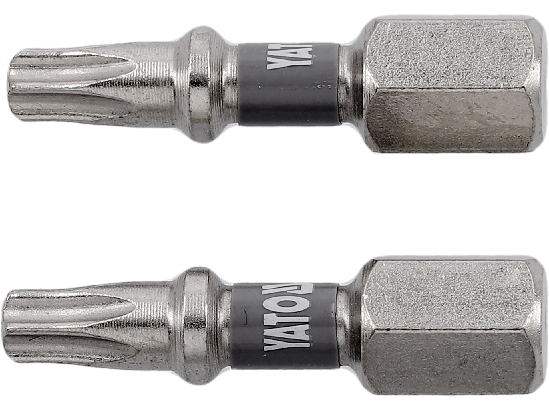 Bity do wkrętarki YATO TORX T20 niklowane 1/4 cala 25mm zestaw 2 szt. YT-78013