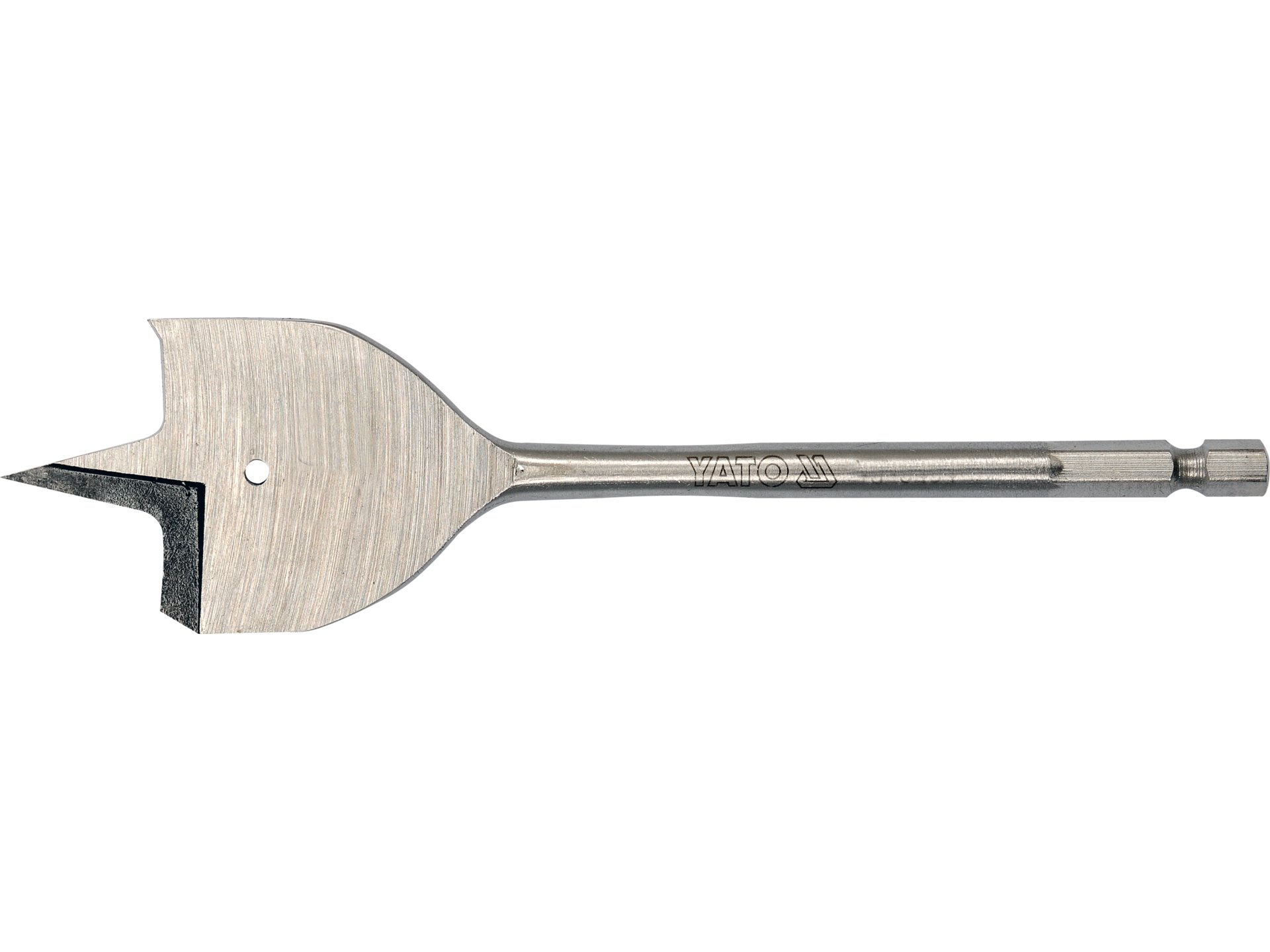 Wiertło łopatkowe do drewna YATO 25x152mm piórkowe płaskie uchwyt 1/4 cala YT-3247