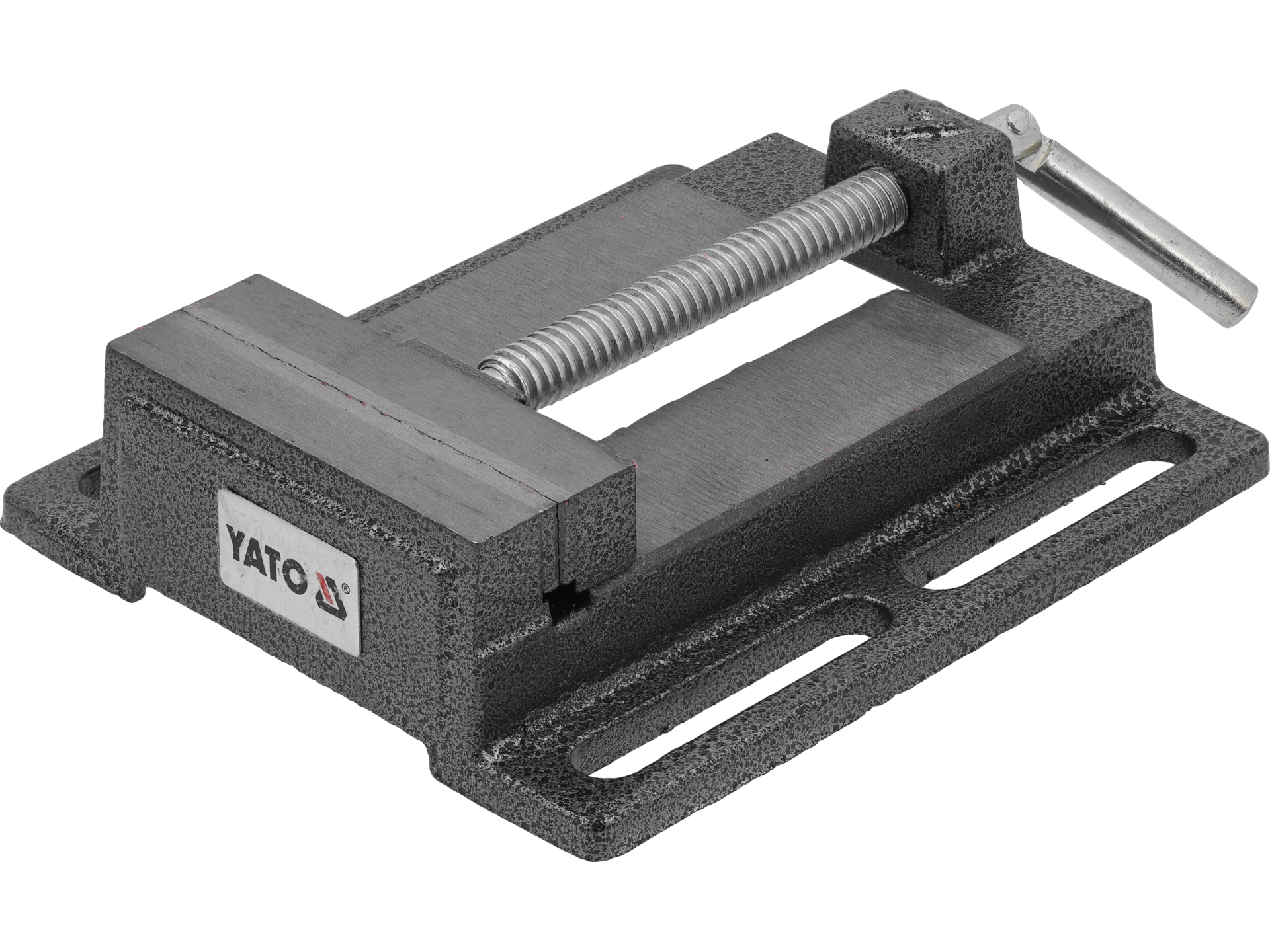 Imadło wiertarskie YATO maszynowe 100mm żeliwne wymienne szczęki YT-65066