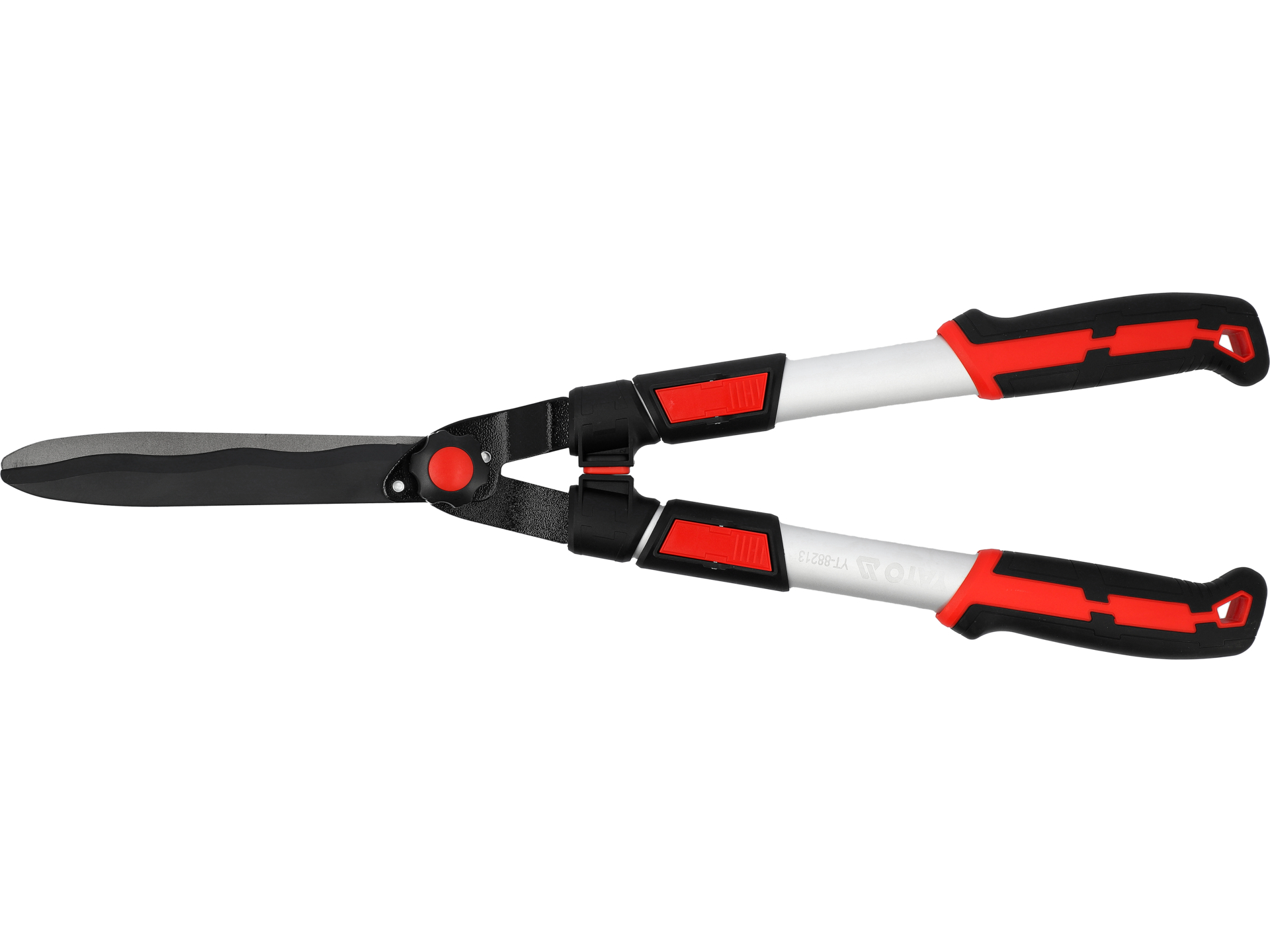 Nożyce do żywopłotu YATO teleskopowe faliste aluminiowe regulacja 66-82cm YT-88213