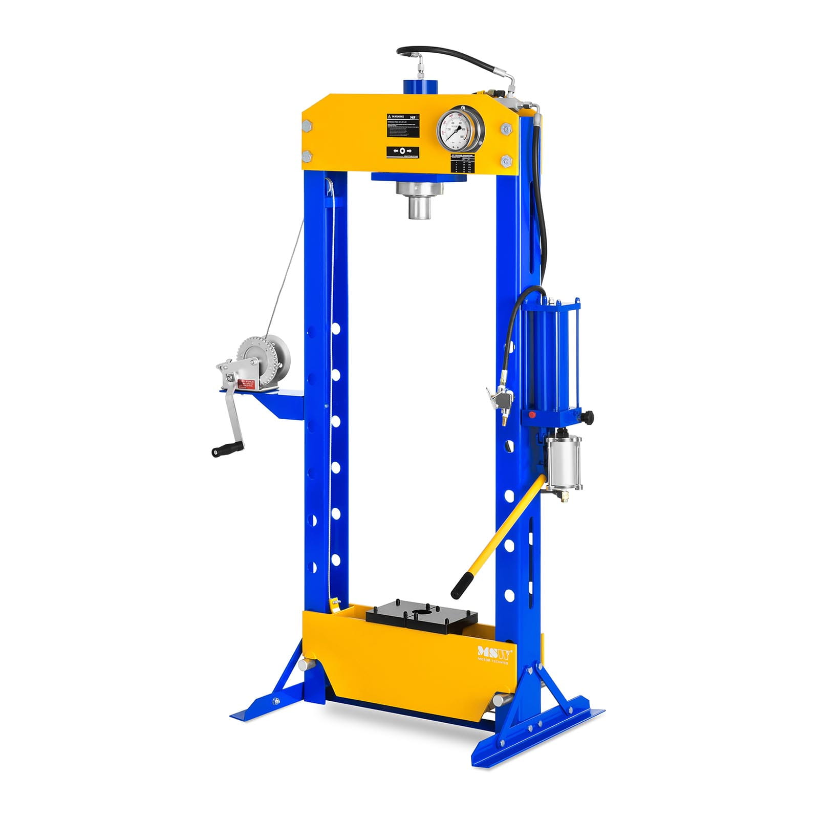 Prasa hydrauliczno-pneumatyczna 50 ton 624 bar