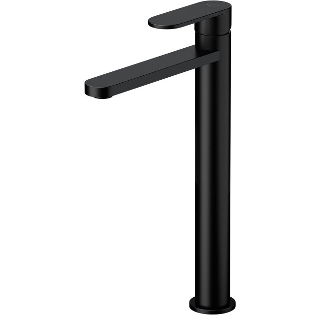 CERSANIT Bateria umywalkowa stojąca LUNA wysoka czarna S1057-005